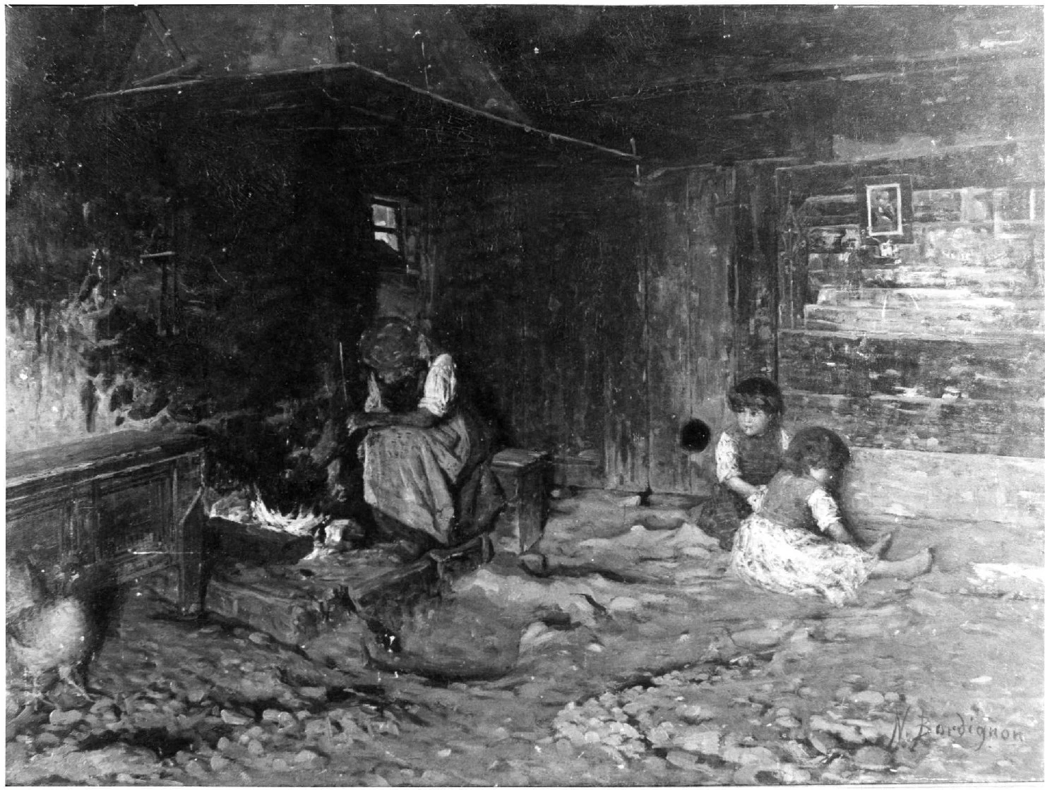 Noè Bordignon - Cucina povera, Galleria d'Arte Moderna Achille Forti, Verona